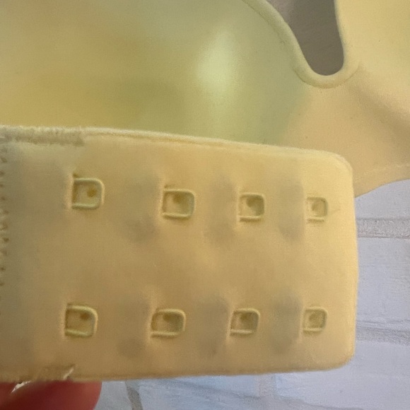 NWT Soma Enbliss Push-up Padded Underwire Demi Bra 32 C Lemonade Back Hook #0089 - Picture 3 of 7